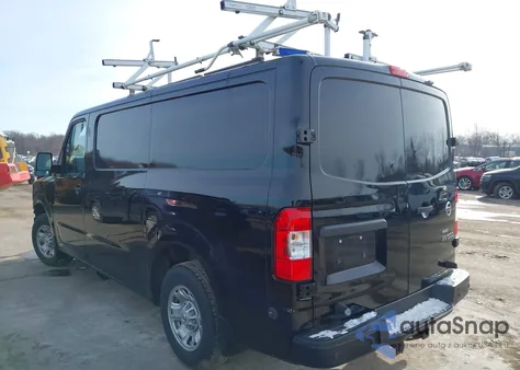 2021 Nissan Nv Cargo Nv1500 Sv Standard Roof V6 из США, поврежденный, VIN 1N6BF0KMXMN806358